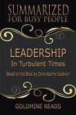 Leadership - Summarized for Busy People (eBook, ePUB)