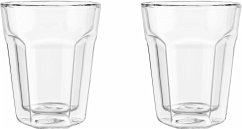 1x2 Leopold Vienna Kaffee Glas 220ml doppelwandig LV01515