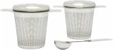 Bredemeijer Edelstahlteefilter mit Ablage/Deckel 2er-Set 191003 Bredemeijer Edelstahlteefilter mit Ablage/Deckel 2er-Set 191003