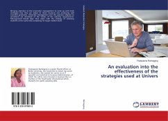 An evaluation into the effectiveness of the strategies used at Univers