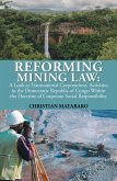 Reforming Mining Law (eBook, ePUB)