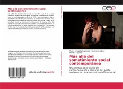 Más allá del sometimiento social contemporáneo - Arriagada Sepúlveda, Matias;López, Constanza;Figueroa, Damary