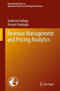 Revenue Management and Pricing Analytics - Gallego, Guillermo;Topaloglu, Huseyin