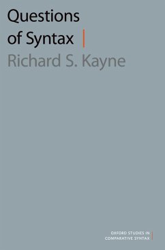 Questions of Syntax (eBook, ePUB) - Kayne, Richard S.