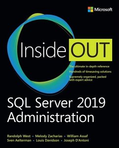 SQL Server 2019 Administration Inside Out - West, Randolph;Zacharias, Melody;Assaf, William