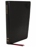 Net Bible, Thinline, Leathersoft, Black, Comfort Print