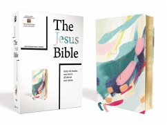 The Jesus Bible, NIV Edition, Leathersoft, Multi-Color/Teal, Comfort Print - Zondervan