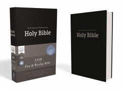 NASB, Pew and Worship Bible, Hardcover, Black, 1995 Text, Comfort Print - Zondervan