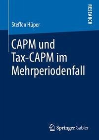 Cover CAPM und Tax-CAPM im Mehrperiodenfall (eBook, PDF)