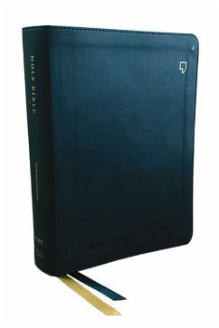 Net Bible, Journal Edition, Leathersoft, Teal, Comfort Print - Thomas Nelson