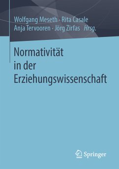 Normativität in der Erziehungswissenschaft (eBook, PDF)