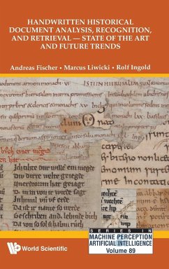 HANDWRITEN HISTORIC DOCUMENT ANAL, RECOGNITON & RETRIEVAL - Andreas Fischer, Marcus Liwicki & Rolf I