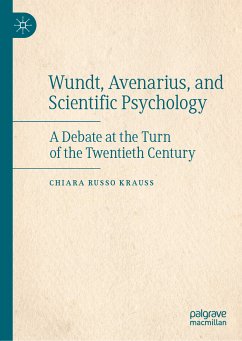 Wundt, Avenarius, and Scientific Psychology (eBook, PDF) - Russo Krauss, Chiara