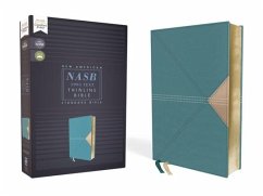 Nasb, Thinline Bible, Leathersoft, Teal, Red Letter Edition, 1995 Text, Comfort Print - Zondervan