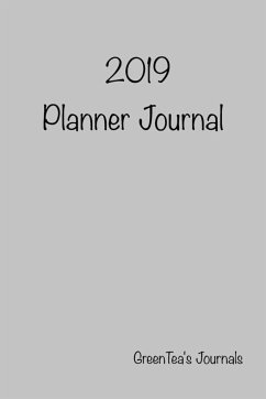 2019 Planner Journal (Softcover) - Green, Tyson