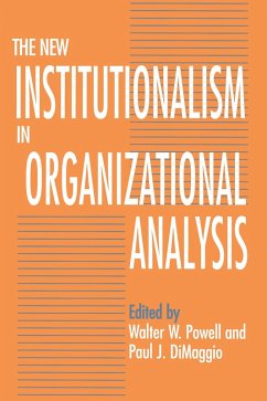 New Institutionalism in Organizational Analysis (eBook, ePUB)