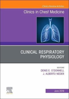 Exercise Physiology, an Issue of Clinics in Chest Medicine - O'Donnell, Denis; Neder, Alberto