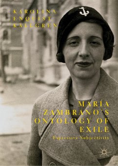 María Zambrano’s Ontology of Exile (eBook, PDF) - Enquist Källgren, Karolina