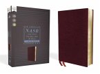 Nasb, Thinline Bible, Large Print, Bonded Leather, Burgundy, Red Letter Edition, 1995 Text, Comfort Print