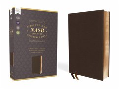 Nasb, Single-Column Reference Bible, Leathersoft, Brown, 1995 Text, Comfort Print - Zondervan