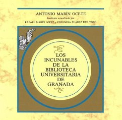 Cover Incunables de la Biblioteca Universitaria de Granada, los