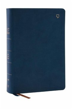 Net Bible, Full-Notes Edition, Leathersoft, Teal, Indexed, Comfort Print - Thomas Nelson