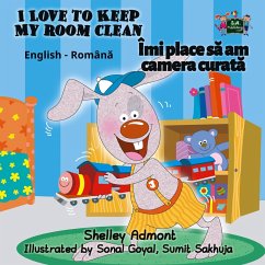 I Love to Keep My Room Clean (English Romanian Bilingual Collection) (eBook, ePUB)