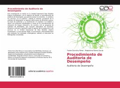 Procedimiento de Auditoria de Desempeño - Durruthy Pérez, Yanine;Rivera García, Alejandrina