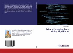 Privacy Preserving Data Mining Algorithms - Pille, Kamakshi