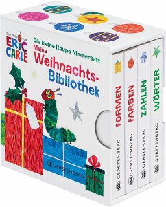Die kleine Raupe Nimmersatt - Meine Weihnachtsbibliothek - Carle, Eric