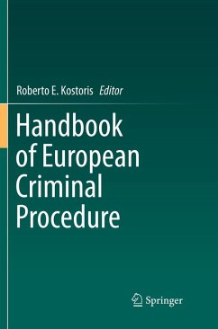 Cover Handbook of European Criminal Procedure