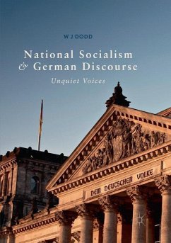 National Socialism and German Discourse - Dodd, W J