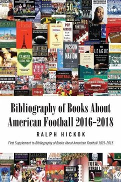 Books about American Football 2016-2018 - Hickok, Ralph