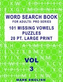 Word Search Book For Adults