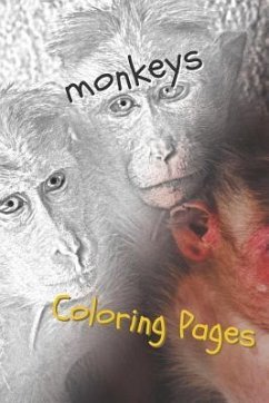 Monkeys Coloring Pages - Pages, Coloring