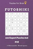 Puzzles for Brain - Futoshiki 200 Expert Puzzles 8x8 vol.18