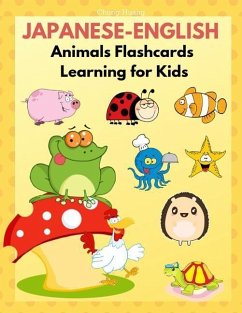 Japanese-English Animals Flashcards Learning for Kids - Huang, Chung