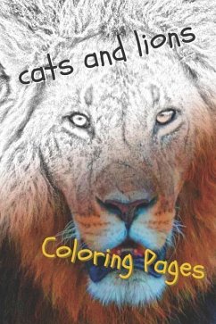 Cats and Lions Coloring Pages - Pages, Coloring