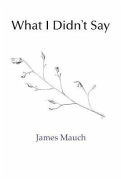 What I Didn't Say - Mauch, James