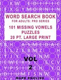 Word Search Book For Adults