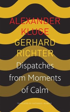 Dispatches from Moments of Calm - Richter, Gerhard; Kluge, Alexander