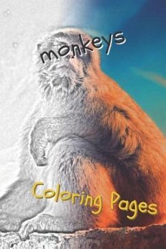 Monkeys Coloring Pages - Pages, Coloring