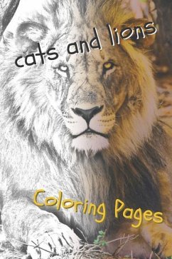 Cats and Lions Coloring Pages - Pages, Coloring