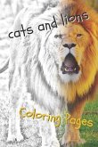 Cats and Lions Coloring Pages