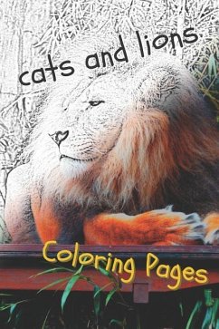 Cats and Lions Coloring Pages - Pages, Coloring