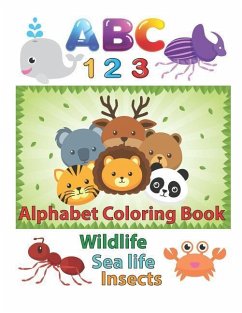 ABC 123 Alphabet Coloring Book - Krissmile