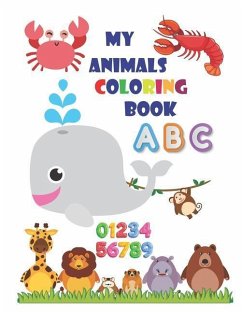 My Animals Coloring Book - Krissmile