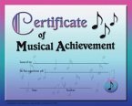 Certificate of Musical Achievement