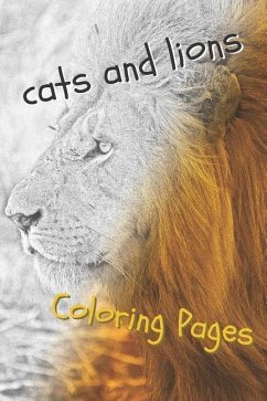 Cats and Lions Coloring Pages - Pages, Coloring