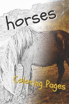 Horses Coloring Pages - Sheets, Coloring